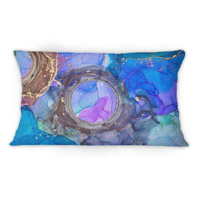 Coussin 12 "x 20" Blue Luxury