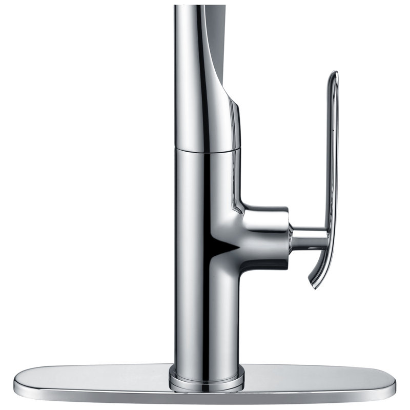 ANZZI Accent Series Pull Down Kitchen Faucet, Polished Chrome