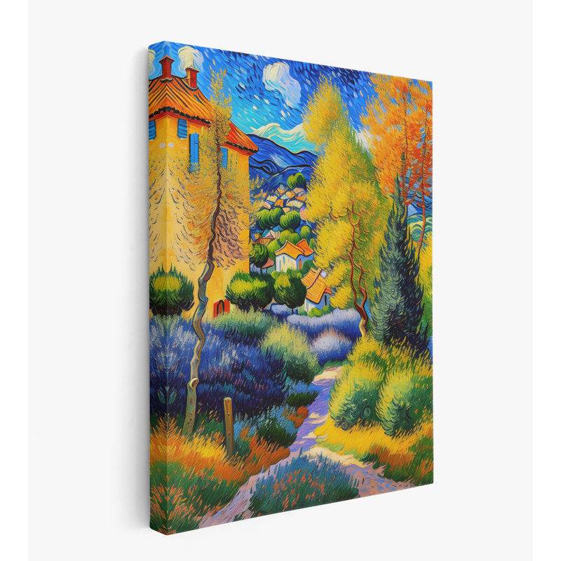 Garden Path, 40" H x 30" W