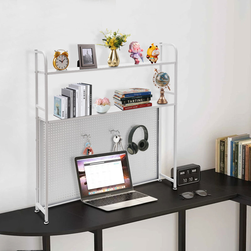 Desk Organizer Rack, White