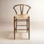 Tabouret de bar et de comptoir en bois massif Etta-951073310-1056858788