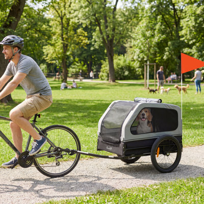 Remorque à vélo pour animaux