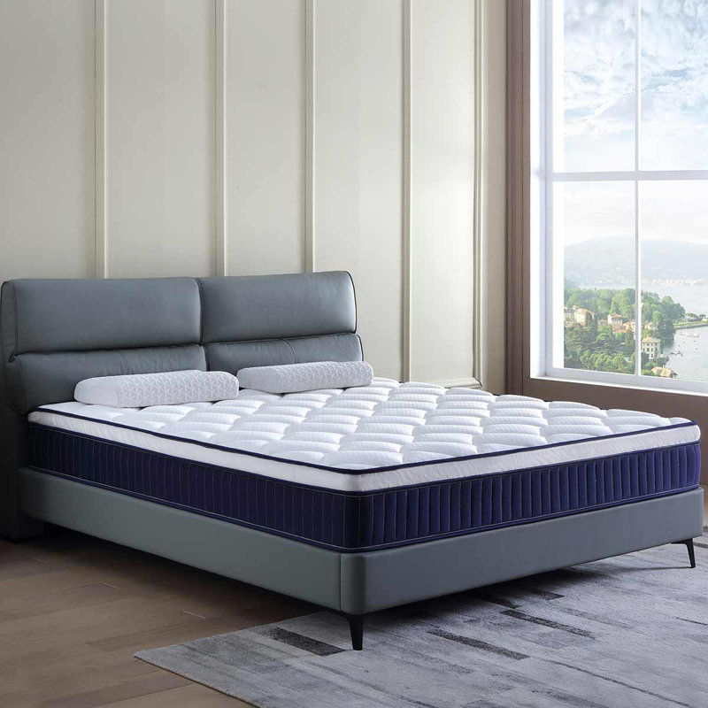 10 Inch Medium Hybrid Mattress In A Box With Pocket Spring, Pressure Relief Innerspring Mattress, Extra-long Twin