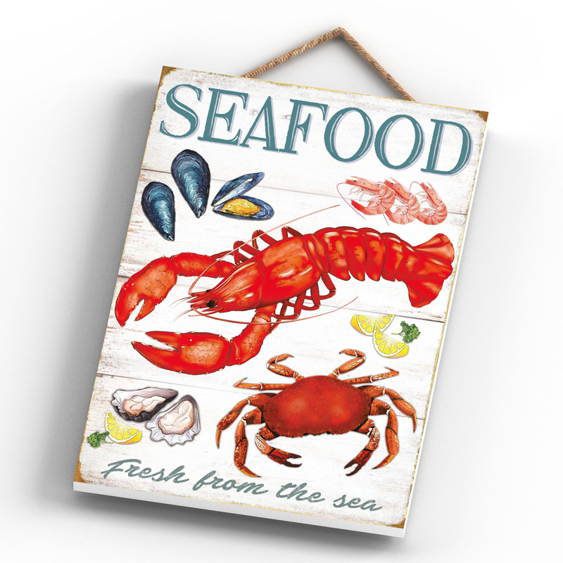 Seafood Lobster - Print on MDF