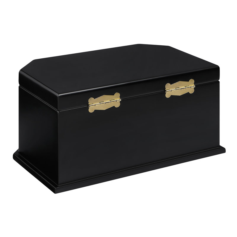 Organisateur de boîte à bijoux de luxe à plusieurs niveaux avec tiroirs, Black