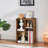 Dravion 15.7'' W Nightstand Vertical Horizontal Irregular Open Shelf for Bedroom Living Room-1899907700