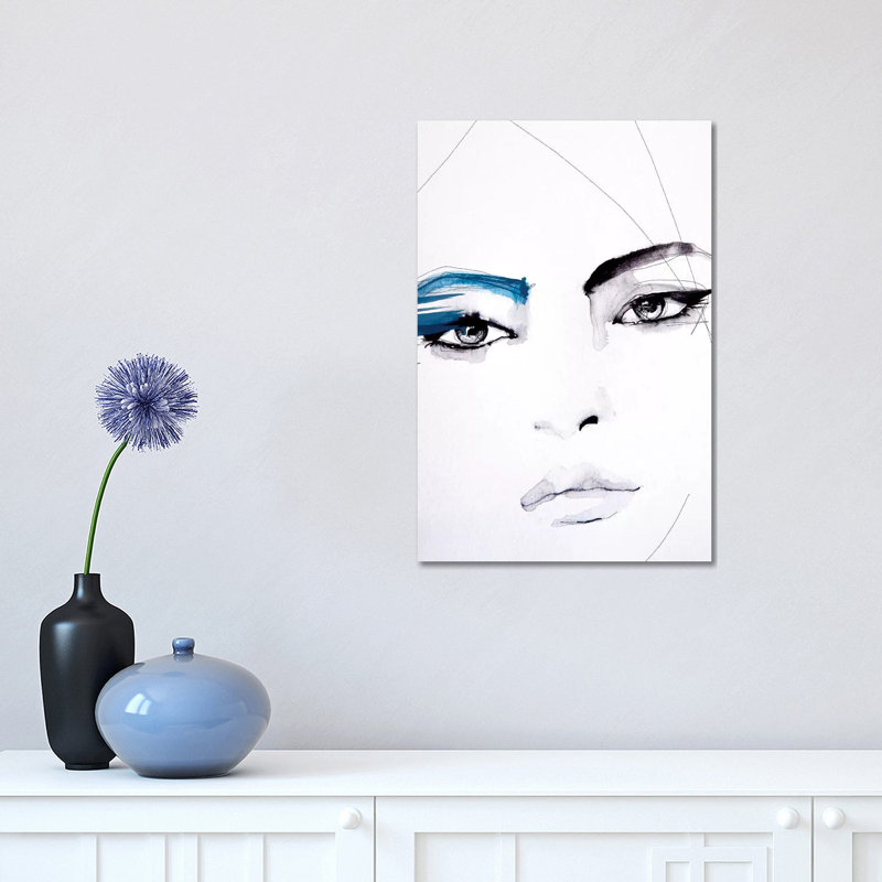 Untitled by Leigh Viner - Painting on Canvas, Wrapped Canvas, 30.48 cm H x 45.72 cm W