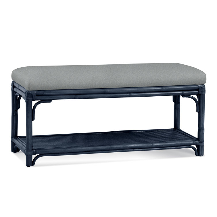 Banc de rangement en osier Summer Retreat