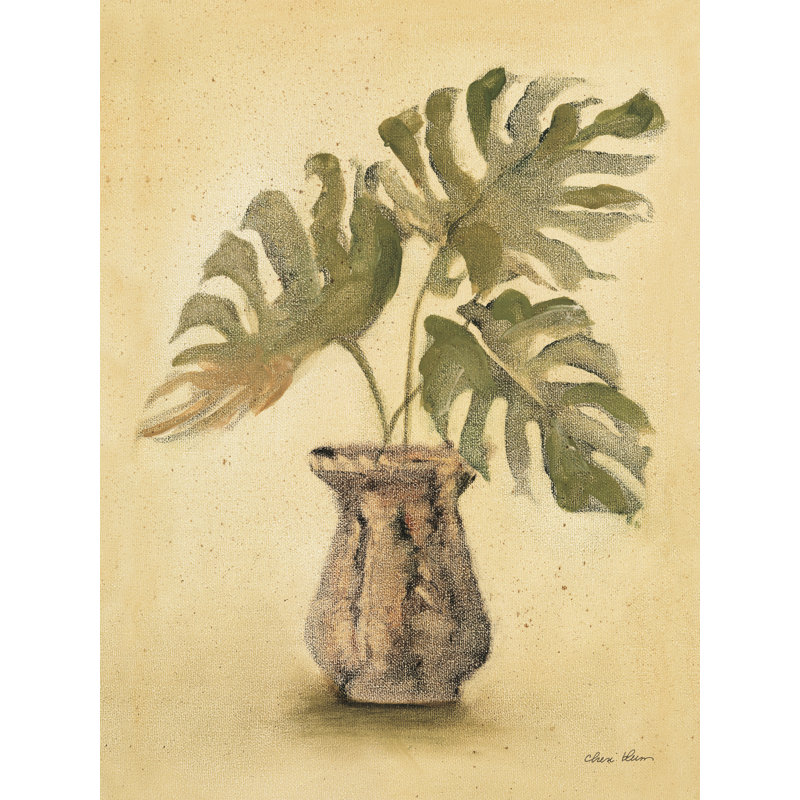 «Palm I on Canvas» par Cheri Blum, reproduction, H 48 po x l 36 po