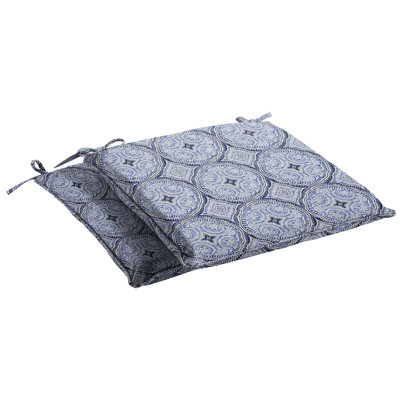 Corded Indoor/Outdoor Dining Chair Cushion by Alcott Hill