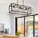 Modern 3-lights Rectangular Pendant Light Dimmable