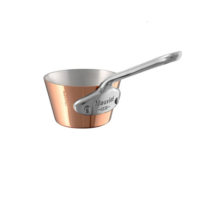 Mauviel M'150 S 0.5 Quarts Non-Stick Saute Pan with Lid
