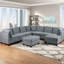 Chaise sans accoudoirs en tissu 1pc-1063109069