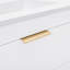 Base de meuble-lavabo mural simple 24 po blanc seulement