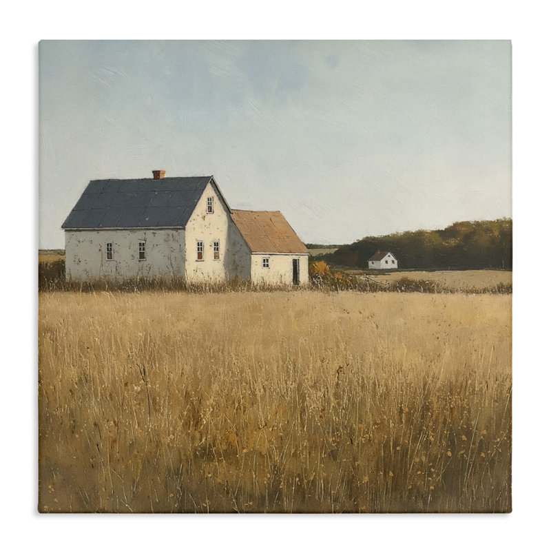 «Clear Sky over Barn» par Steve Huntziker, H 17 po x l 17 po