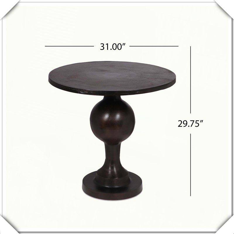 Ensemble de 3 tables de salle à manger rembourrées avec pieds en métal et pratique, durable et élégant