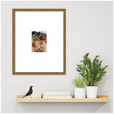  Cadre photo mat 16 x 20 à 5 x 7 cadre, Belvedere bronze bronze traditionnel