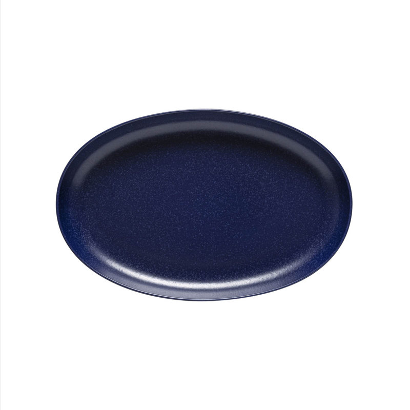 Casafina Pacifica Stoneware Platter, 0.91" H x 8.1" W x 12.72" L, Artichoke