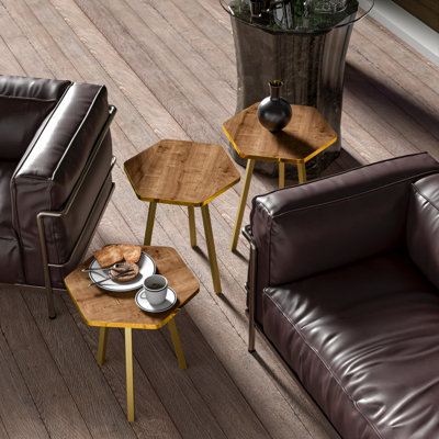 Ensemble de tables de bout Irsah