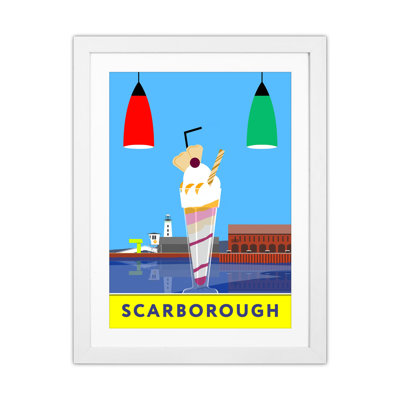 Icecream At Scarborough by Richard O'Neill - Print