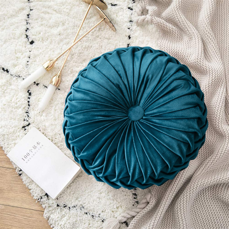 Velvet Reversible Throw Pillow