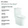Cascade One-Piece Toilet Dual-Flush 0.8/1.28 gpf