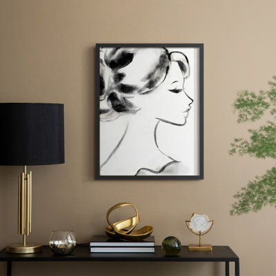 Reproduction encadrée WOMEN Series CLXIV - bois massif