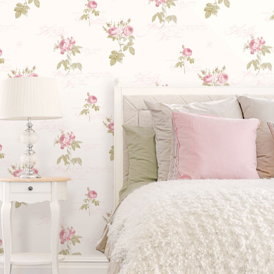 Aubrie 10m x 53cm Matte Wallpaper Roll