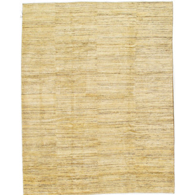 Pasargad Wool Area Rug in Ivory/Brown