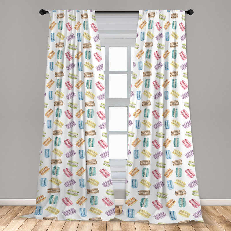 Karnit Semi Sheer Curtain Pair