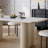 Rectangular dining table with French cream style-106632881