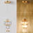 Levona 1-Light Crystal Drum Modern Pendant Light-703914832