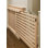Barrière de poche coulissante moderne - barrière de sécurité pour animaux 36 x 36 naturelle