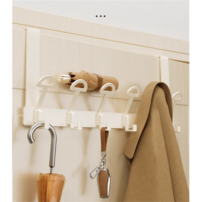 Porte-crochet en alliage d'aluminium au-dessus de la porte