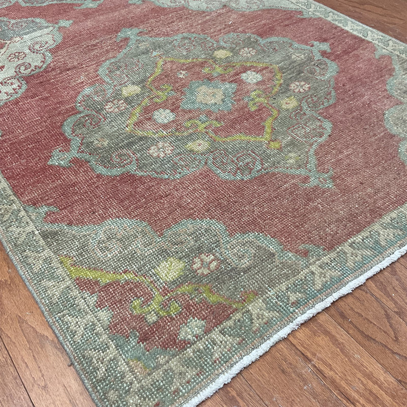 Dakota Fields Handmade Turkish Oushak Wool Runner