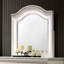 Commode 6 tiroirs avec miroir Geovana