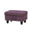 Repose-pieds en flanelle avec rangement-1083454860