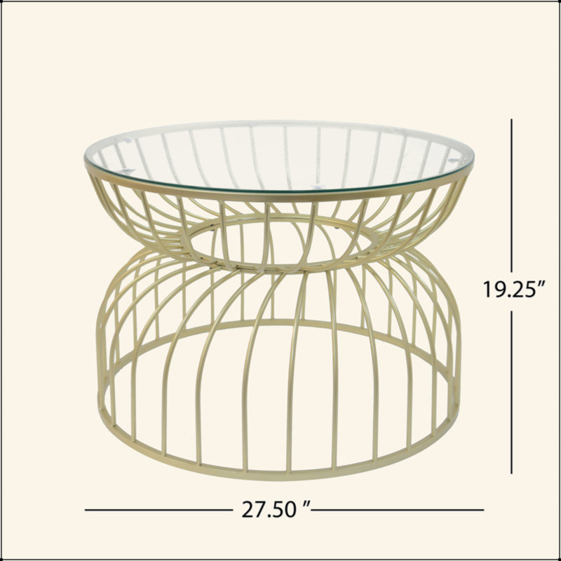 Table basse Golden
