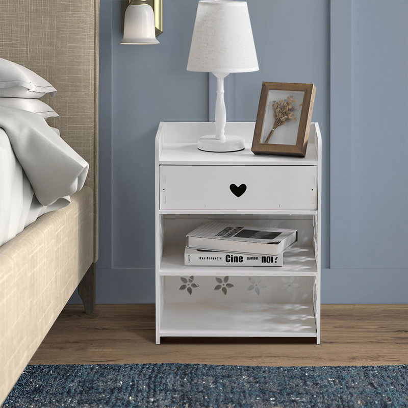40cm W Bedside Table