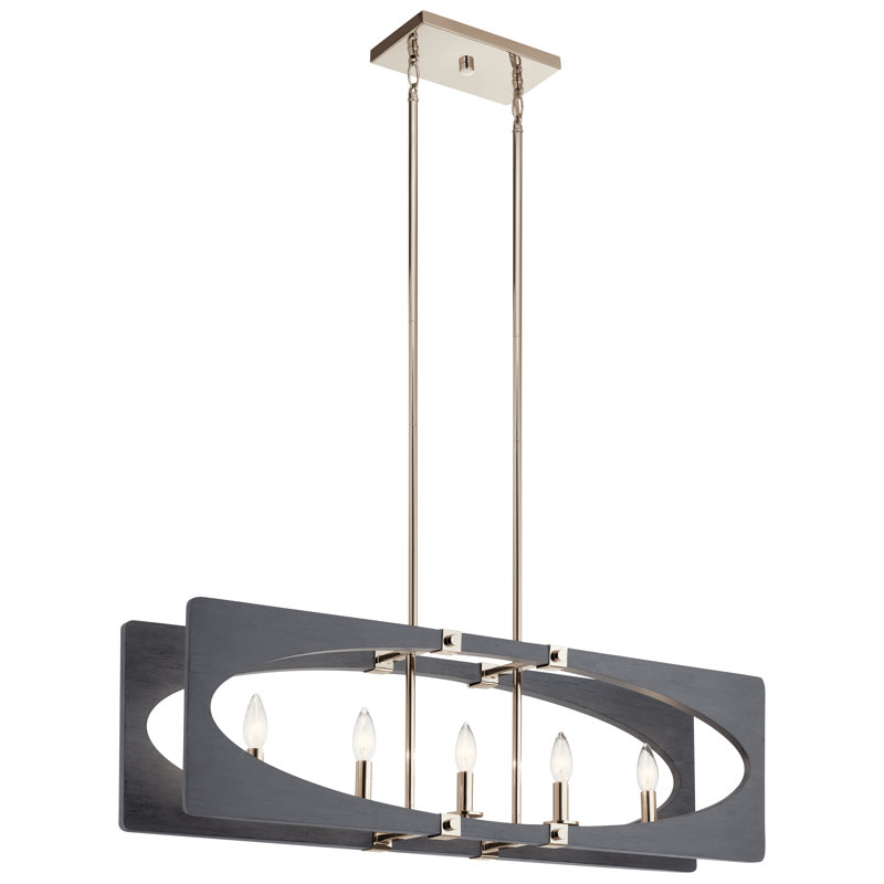 Agnew 6 - Light Kitchen Island Pendant