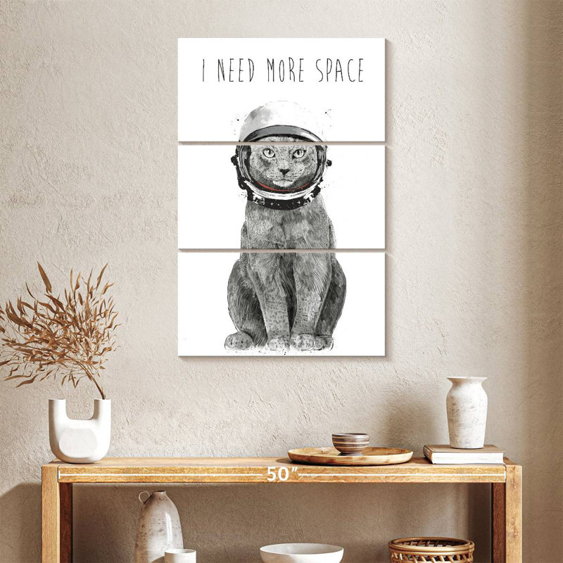Ketti I Need More Space, 65" H x 42" W