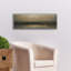  «Evening Landscape Abstract» par James Wiens, art mural sur toile, 36 po x 12 po