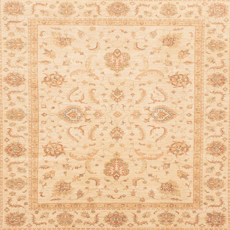Tapis abstrait moderne 4042, Carré 8 pi