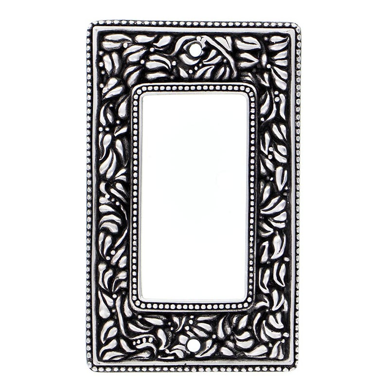 San Michele 1-Gang Rocker Wall Plate, Antique Nickel