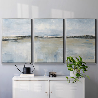 Across the Meadow - Multi Piece Framed Canvas
