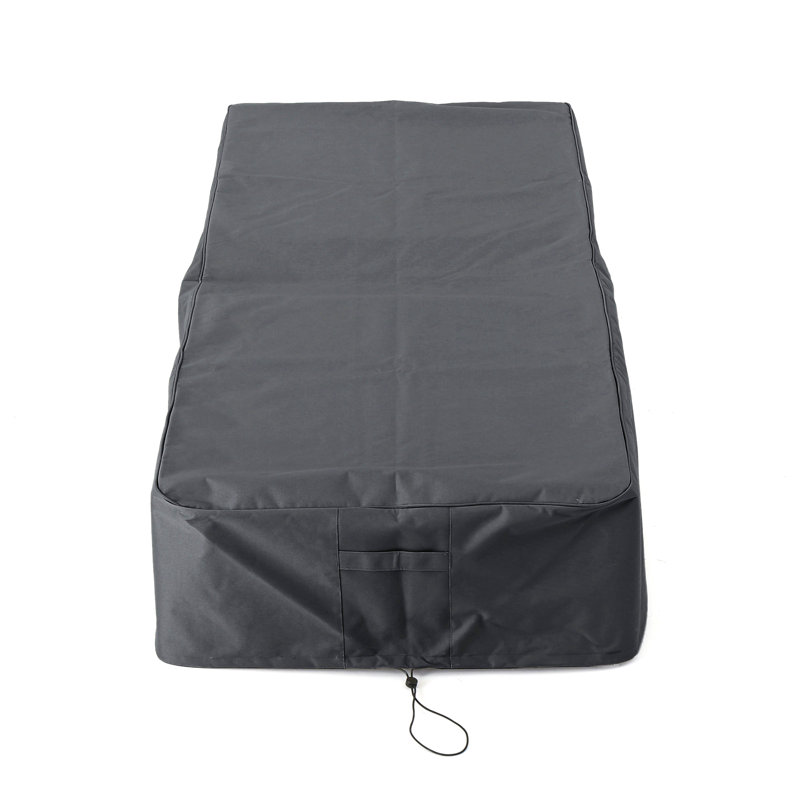 Coussin de chaise longue Shield, Gris