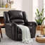 Fauteuil inclinable manuel surdimensionné 40,9 po Chemika-754350356