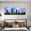 Skyscrapers In A City Houston Texas USA by Richard Sisk - Wrapped Canvas Panoramic Print-1034717364
