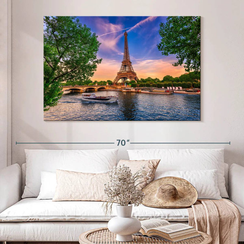 Ravi Paris Eiffel Tower, 34" H x 51" W