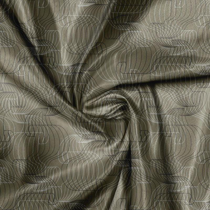 Semi Sheer Curtain Pair